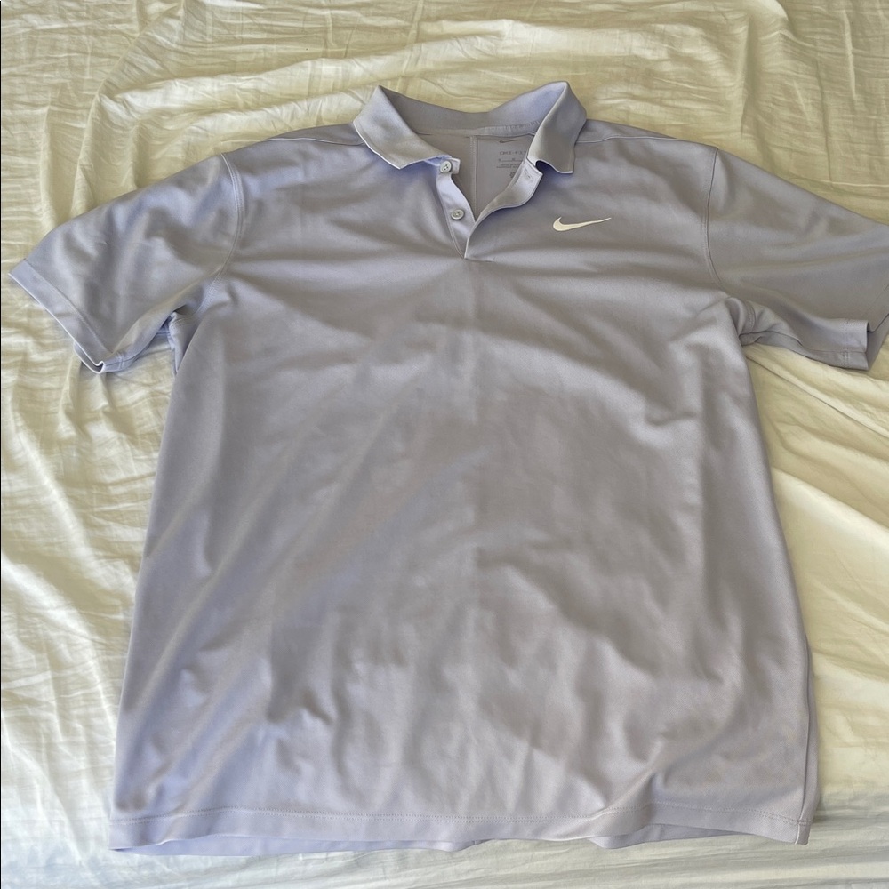 Nike Men's Lavender Polo Shirt